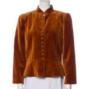 Tory Burch  cotton-blend velvet jacket